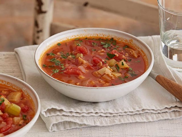 Manhattan Clam Chowder.