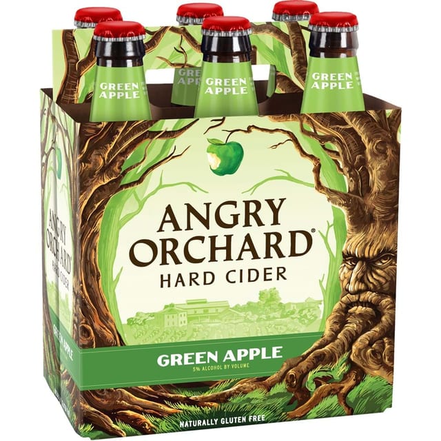 Angry Orchard Green Apple.
