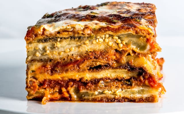 Eggplant Parm.