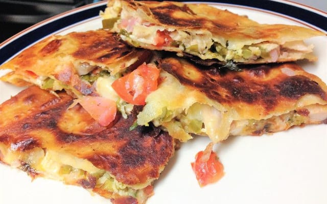 46. Chicken Quesadilla.