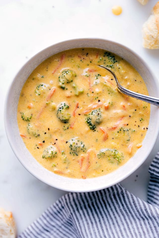 Broccoli & Cheddar Soup.