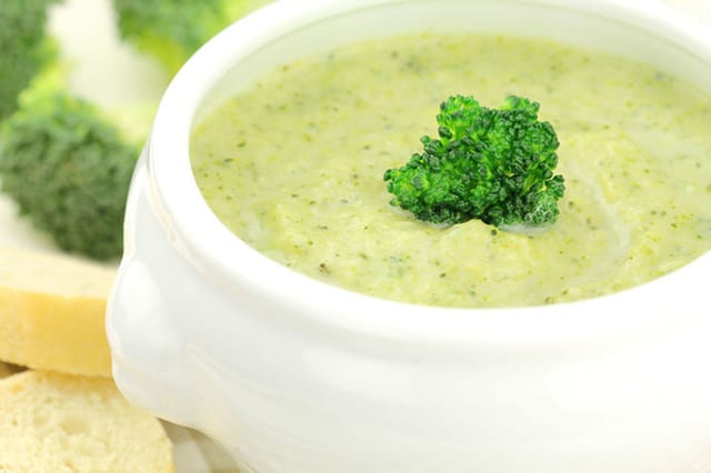 Cream of Broccoli Soup.