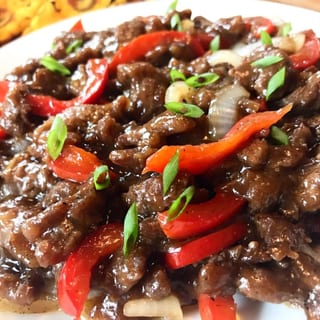 Steak & Peppers Entrée
