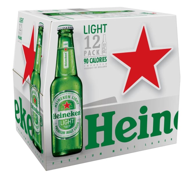 Heineken Light.