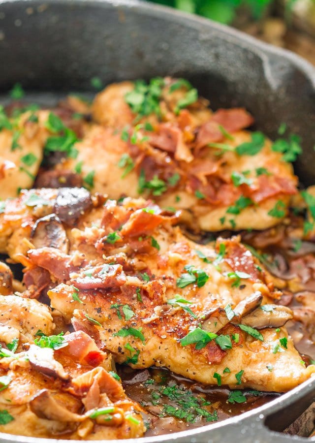 Chicken Marsala.