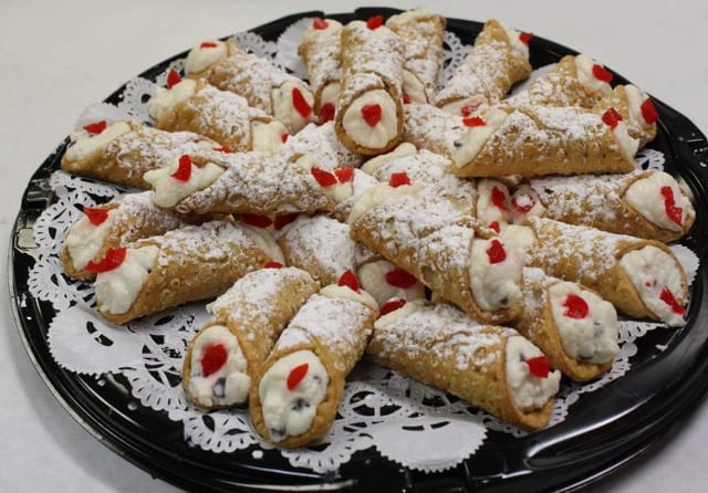 Cannoli Platter.