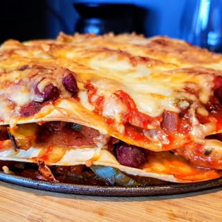 111. Chicken Fajita Pie