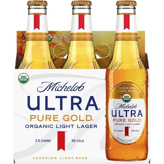 Michelob Ultra Pure Gold.