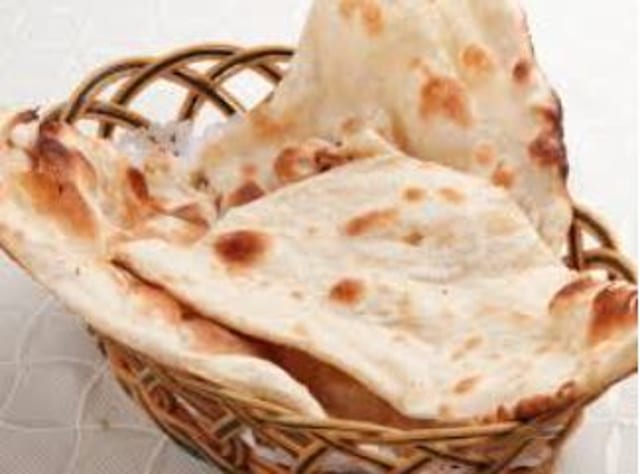Indian Naan Bread.