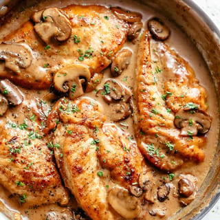 Chicken Marsala Entrée