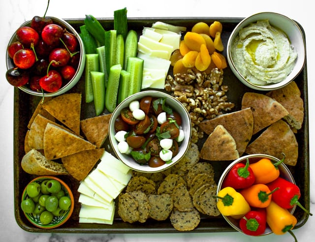 Vegetarian Platter.