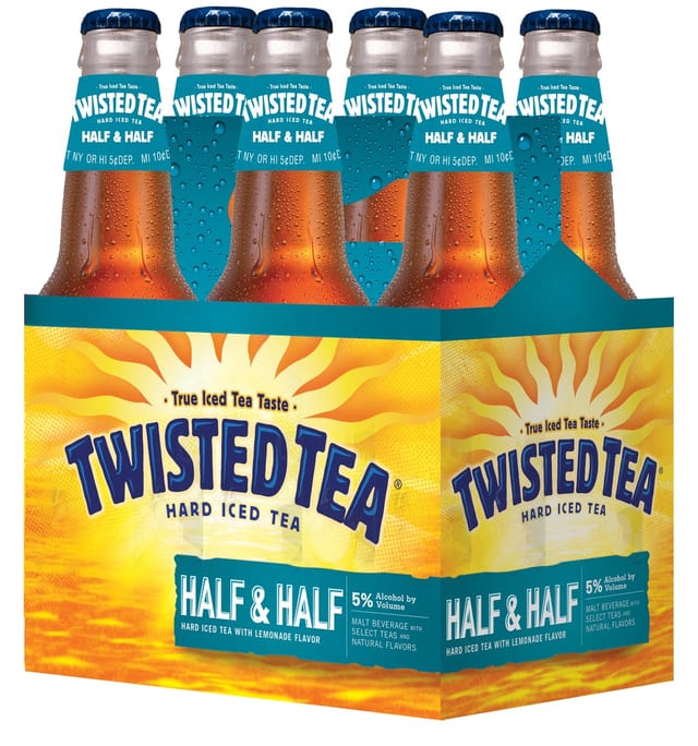 Twisted Tea Half & Half.