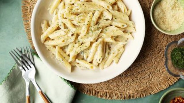 Penne Pasta Garlic & Butter.