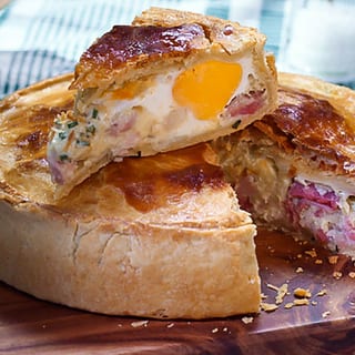 105. Bacon-Egg Pie
