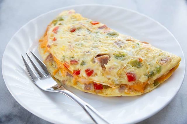 Vegetarian Omelette.