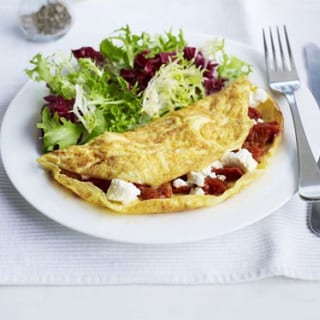 Tomato & Feta Omelette
