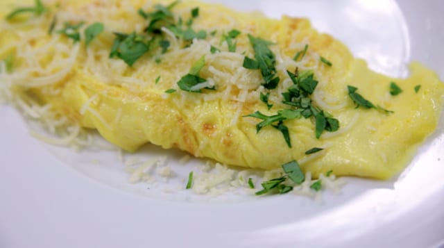 Three Cheese Omelette.