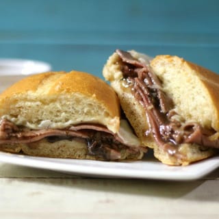 3. Roast Beef and Mushroom Melt