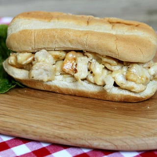 17. Chicken Cheesesteak