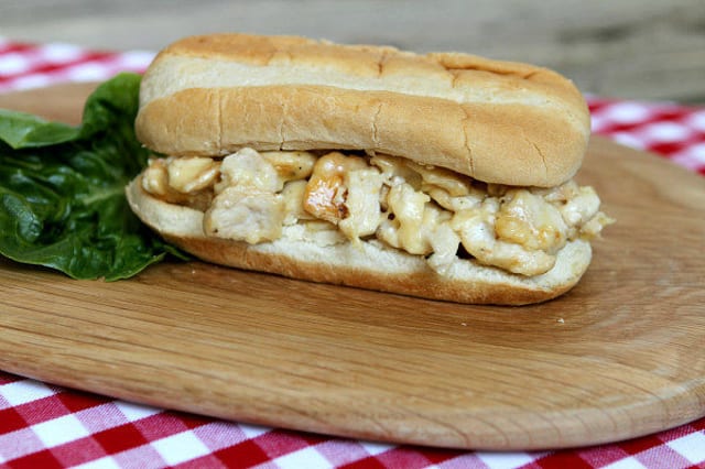 17. Chicken Cheesesteak.