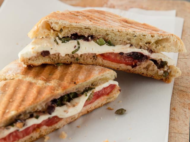 20. Tomato & Mozzarella Sandwich.