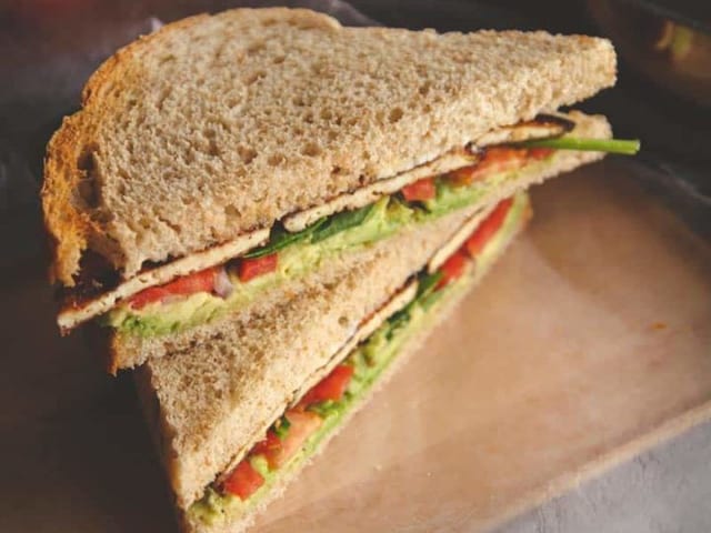 22. Vegetarian Sandwich.