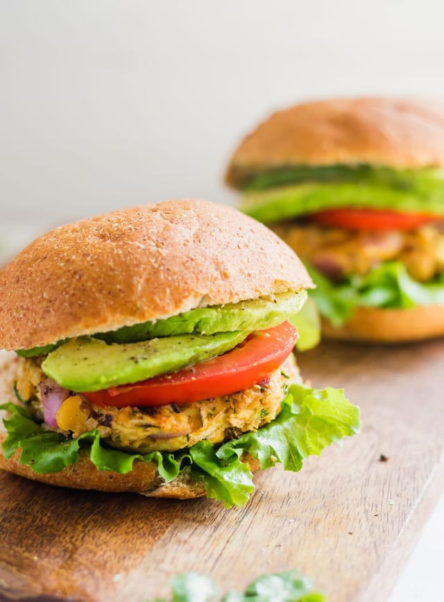 23. Veggie Delight Burgers.
