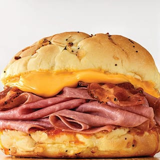 26. Roast Beef, Bacon & Cheddar Sandwich