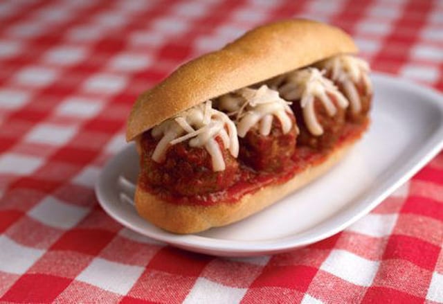 35. Meatball Parmigiana.