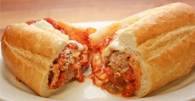 38. Sausage Parmigiana.